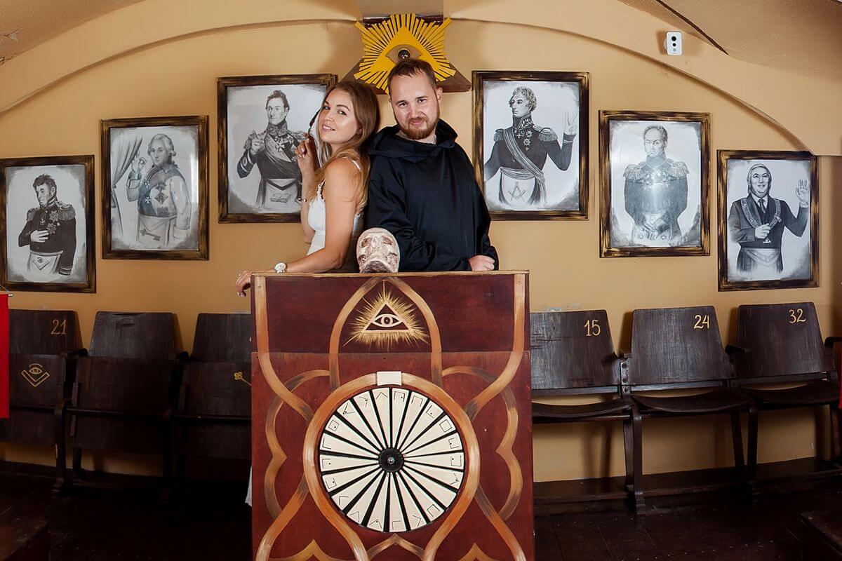 1 Фото квест комнаты Масонский заговор в городе Одесса