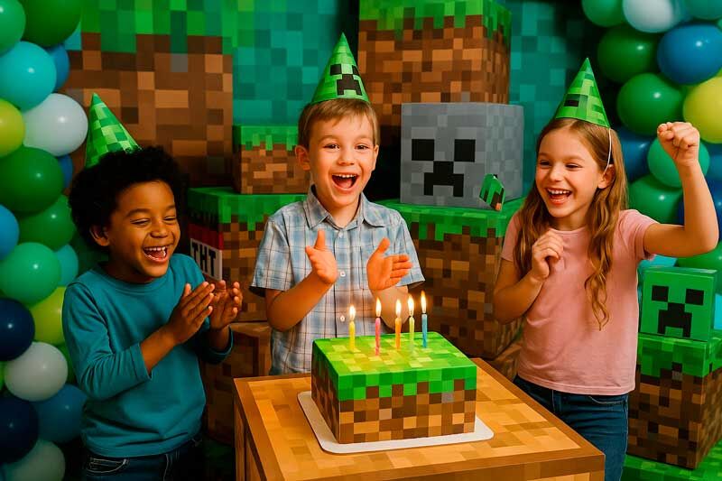 1 Фото квест комнаты ДР кубический мир в городе Днепр