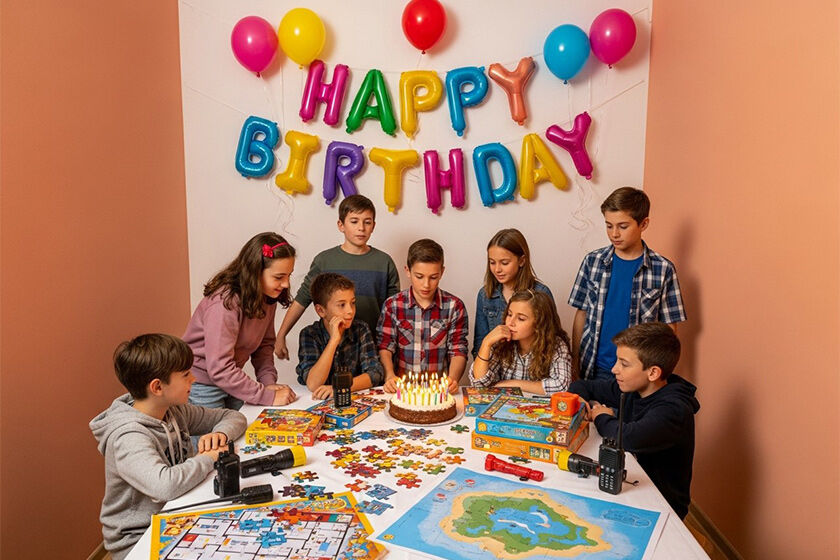 1 Фото квест кімнати День народження під ключ Escape в місті Івано-Франківськ