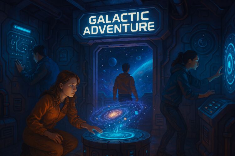 1 Фото квест кімнати Галактичні пригоди в місті Київ