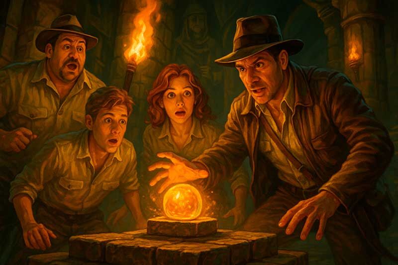 1 Фото квест комнаты Индиана Джонс: Тайна камня в городе Днепр