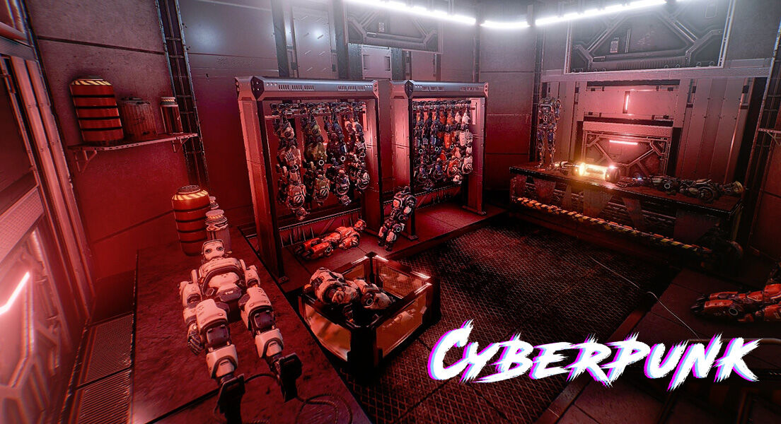 1 Фото квест комнаты Киберпанк в городе Запорожье