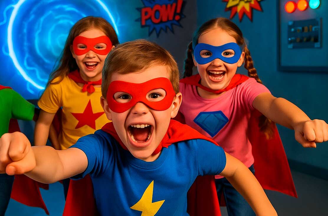 1 Фото квест комнаты Портал супер-пупер героев в городе Днепр