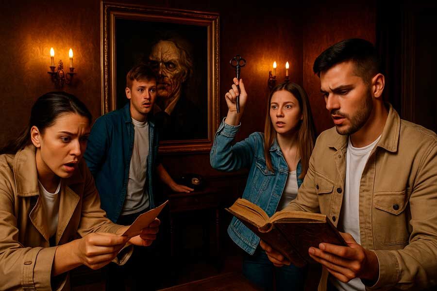 1 Фото квест комнаты история Дориана Грея в городе Днепр