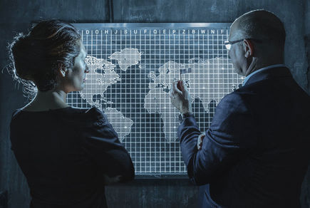 Картинка квест кімнати Подвійна гра в місті Київ