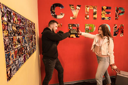 Картинка квест кімнати Місія супегероїв в місті Харків