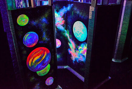 Фото квест комнаты Космический лабиринт в городе Киев