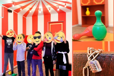 Картинка квест комнаты Алле-оп! Прключение в цирке в городе Днепр