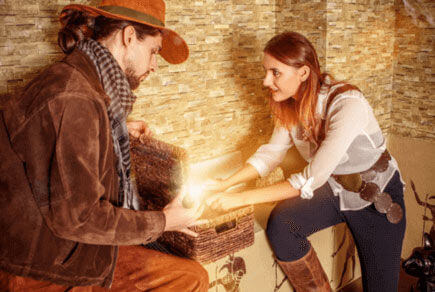 Фото квест комнаты Гробница фараона в городе Киев