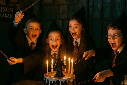 Картинка квест кімнати Свято у стилі Вязниця Азкабан в місті Дніпро