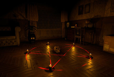 Фото квест комнаты Дом страха в городе Киев