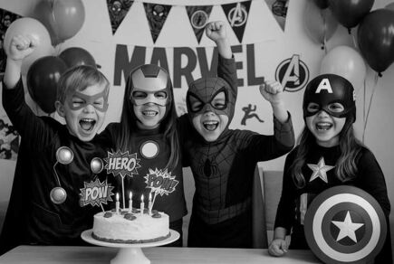 Фото квест комнаты Праздник в стиле MarВел в городе Днепр