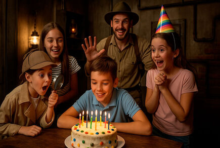 Фото до новини Дитячий день народження у квесті: ідея, яка підкорює Київ