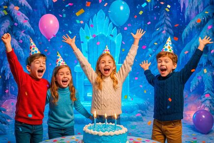 Фото квест комнаты Ледяной Трон в городе Киев