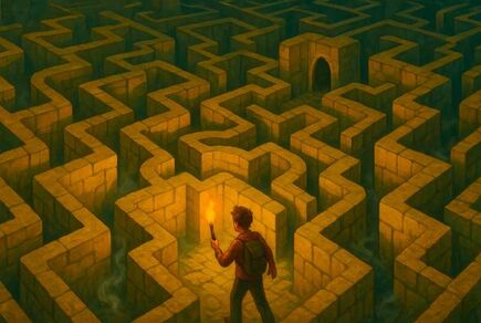 Фото квест комнаты Загадочный лабиринт в городе Днепр