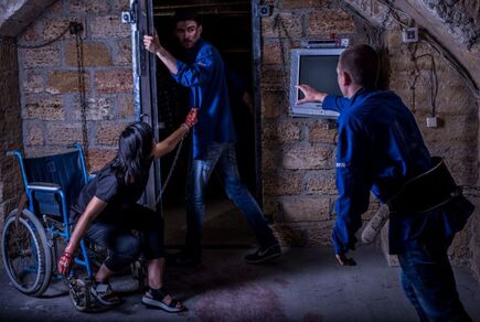 Фото квест комнаты Пила. Игра на выживание в городе Одесса