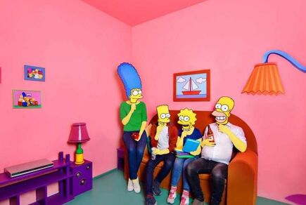 Картинка квест кімнати Сімпсони в місті Харків