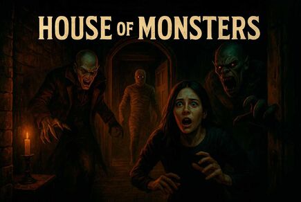 Фото квест комнаты хоррор дом монстров в городе Киев