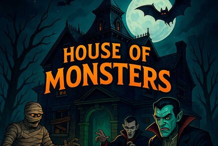 Фото квест комнаты Дом монстров в городе Киев