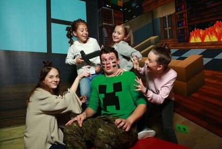 Фото квест комнаты Майнкрафт в городе Киев