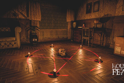 Фото квест комнаты Дом страха в городе Киев