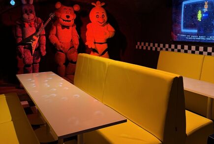 Картинка квест комнаты Пять ночей с Фредди - новая локация в городе Одесса