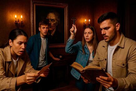 Фото квест комнаты история Дориана Грея в городе Днепр