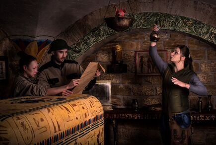 Фото квест комнаты Проклятие Фараона в городе Одесса