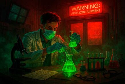 Фото квест комнаты Вирус Штамма в городе Днепр