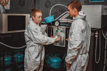 Фото квест комнаты Лаборатория Cooking Bad 2 в городе Львов