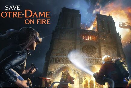 Картинка квест кімнати Врятуйте Нотр-Дам у вогні (VR Квест) в місті Полтава