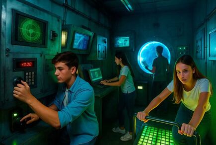 Фото квест комнаты Портал доступа в городе Днепр