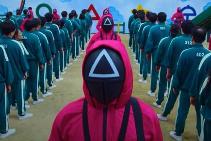 Фото квест комнаты Игра в кальмара в городе Львов