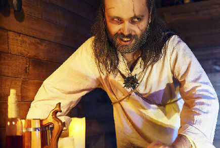 Фото квест комнаты Ведьмак в городе Киев