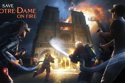 Фото квест комнаты Спасти Нотр-Дам в огне в городе Киев