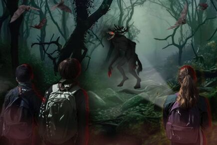 Картинка квест кімнати Вендиго - Демон лісу (дитячий) в місті Дніпро