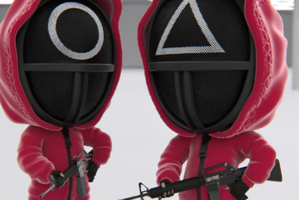 Картинка квест кімнати Гра у кальмара - Kids (Дитяча версія) в місті Київ